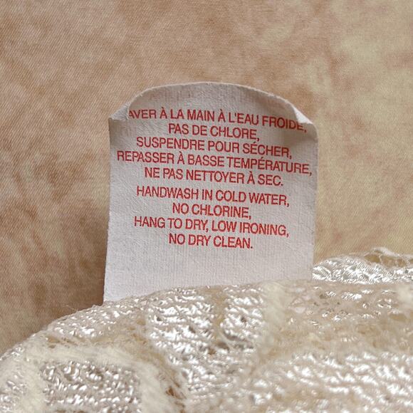 Joseph Ribkoff Vintage Y2K Floral Lace Tank Top Mesh Double Layered Sleeveless - Picture 5 of 6